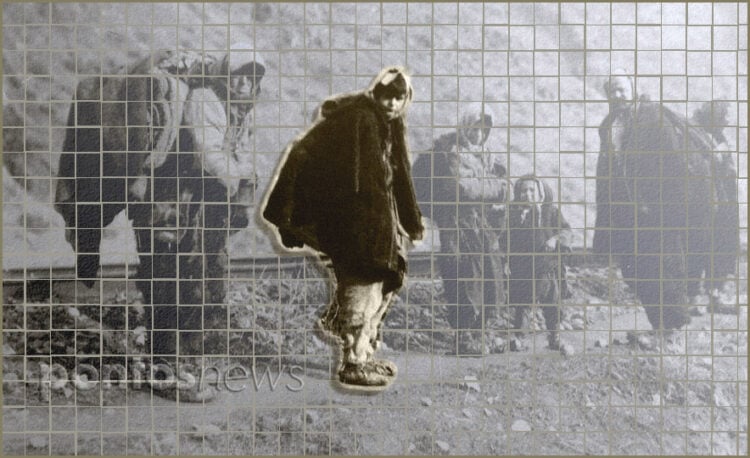 Φωτογραφία άγνωστου δημιουργού, που αποδίδεται στον ξεριζωμό του 1922 (εικ.: Χριστίνα Κωνσταντάκη)