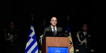 Εκδήλωση για τον εορτασμό της Ημέρας των Ενόπλων Δυνάμεων, στο Μέγαρο Μουσικής Αθηνών. Κυριακή 23 Νοεμβρίου 2025 (φωτ.: EUROKINISSI / Γιώργος Κονταρίνης)