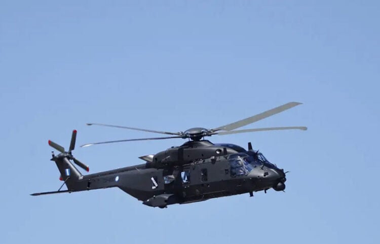 Ελικόπτερο τύπου NH90 της Αεροπορίας Στρατού (φωτ.: EUROKINISSI / Γιώργος Κονταρίνης)