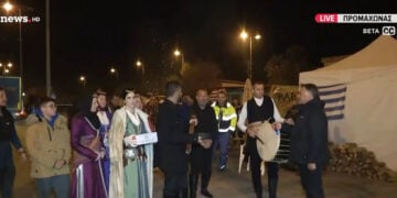 Στιγμιότυπο από το ρεπορτάζ του Βασίλη Αναστασιάδη, για την ΕΡΤ (πηγή: Glomex)