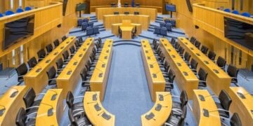 Η αίθουσα όπου συνεδριάζουν οι βουλευτές και οι βουλεύτριες της Κυπριακής Δημοκρατίας (φωτ.: Facebook / Βουλή των Αντιπροσώπων - House of Representatives)
