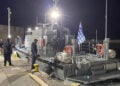 Σκάφος του Λιμενικού στο λιμάνι της Ιεράπετρας (πηγή: ΕΡΤ)