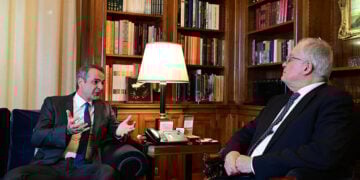 Συνάντηση του Κώστα Τασούλα με τον Κυριάκο Μητσοτάκη, στο Προεδρικό Μέγαρο, Τετάρτη 17 Δεκεμβρίου 2025 (φωτ.: EUROKINISSI / Τατιάνα Μπόλαρη)