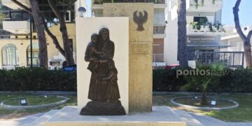 Το Μνημείο Γενοκτονίας στην Κω βρίσκεται σε περίοπτο σημείο του νησιού (φωτ.: Πόπη Παπαγεωργίου)