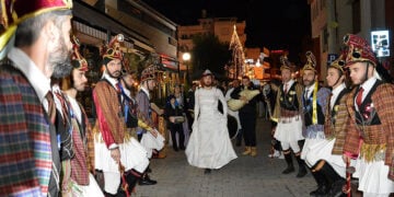 Μωμόγεροι στον Εύοσμο, Πρωτοχρονιά του 2025 (φωτ.: facebook / Σύλλογος Ποντίων Ευόσμου «Παναγία Κρεμαστή»)