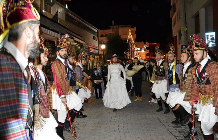 Μωμόγεροι στον Εύοσμο, Πρωτοχρονιά του 2025 (φωτ.: facebook / Σύλλογος Ποντίων Ευόσμου «Παναγία Κρεμαστή»)