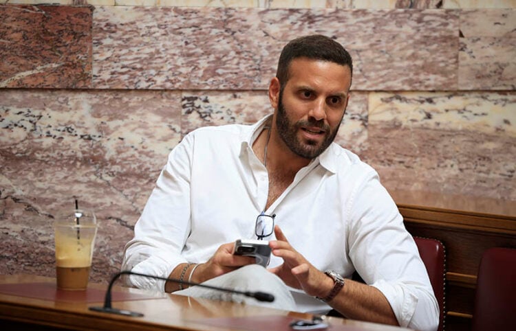 Ο Νίκος Παππάς στο ελληνικό κοινοβούλιο, σε συνεδρίαση της Κοινοβουλευτικής Ομάδας του ΣΥΡΙΖΑ - Προοδευτική Συμμαχία, Πέμπτη 13 Ιουνίου 2024 (φωτ.: EUROKINISSI / Γιώργος Κονταρίνης)