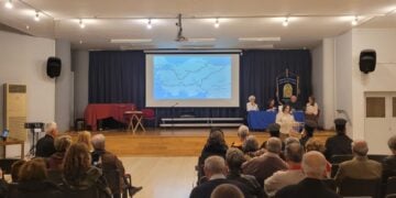 Στιγμιότυπο από την παρουσίαση (φωτ.: Τάνια Λαζαρίδου)