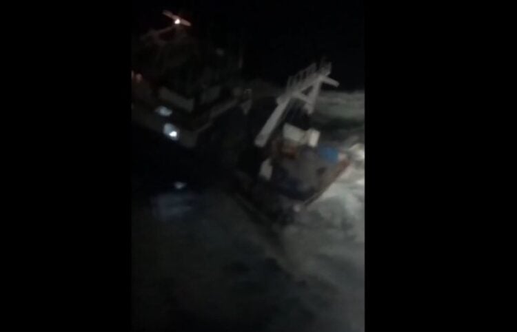 Στιγμιότυπο από το ρεσάλτο των Γάλλων στο «Uranya A» (πηγή: Χ)