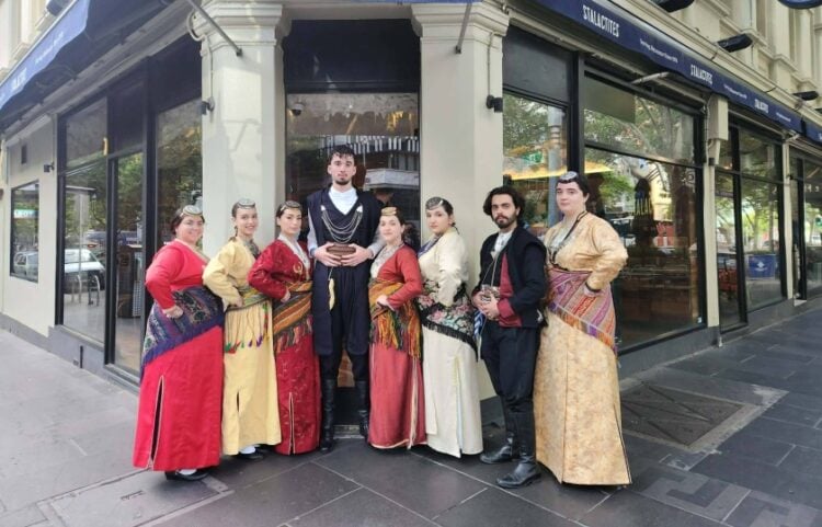 Μέλη της Ποντιακής Εστίας Μελβούρνης όπως συμμετείχαν στην τηλεοπτική εκπομπή (φωτ.: facebook/Pontiaki Estia Melbourne)