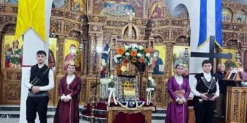 (Φωτ.: Facebook Σύλλογος Ποντίων χορευτών Ξάνθης «Τραντέλλενες»)