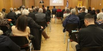 Στιγμιότυπο από την εκδήλωση (φωτ.: Σωματείο Άγιος Γεώργιος Περιστερεώτα)