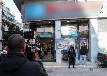 To σουπερμάρκετ όπου σημειώθηκε το ατύχημα (φωτ.: EUROKINISSI / Σωτήρης Δημητρόπουλος)