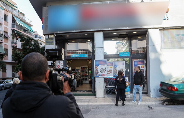 To σουπερμάρκετ όπου σημειώθηκε το ατύχημα (φωτ.: EUROKINISSI / Σωτήρης Δημητρόπουλος)