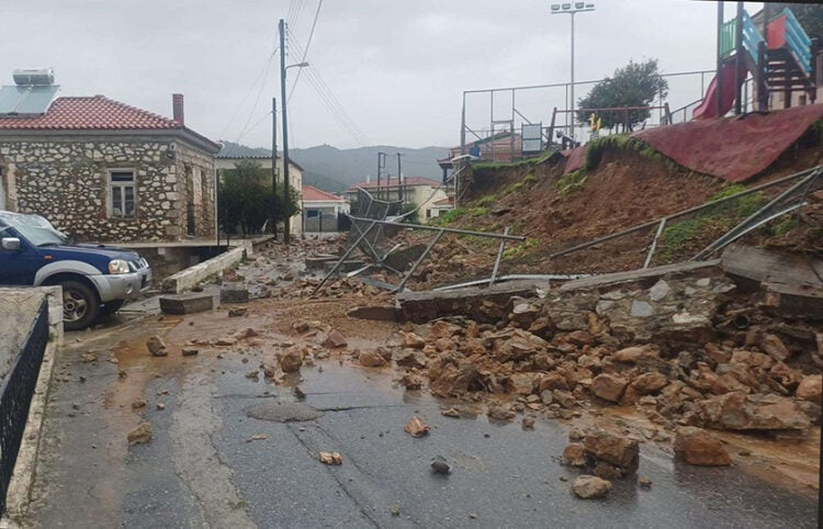 Στην Πετρίνα του Δήμου Ανατολικής Μάνης (φωτ.: Facebook / Ελισάβετ Τρανάκου)