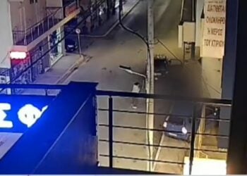 Δευτερόλεπτα μετά τη σύγκρουση που προκάλεσε τον θάνατο του άτυχου 24χρονου (φωτ.: glomex)