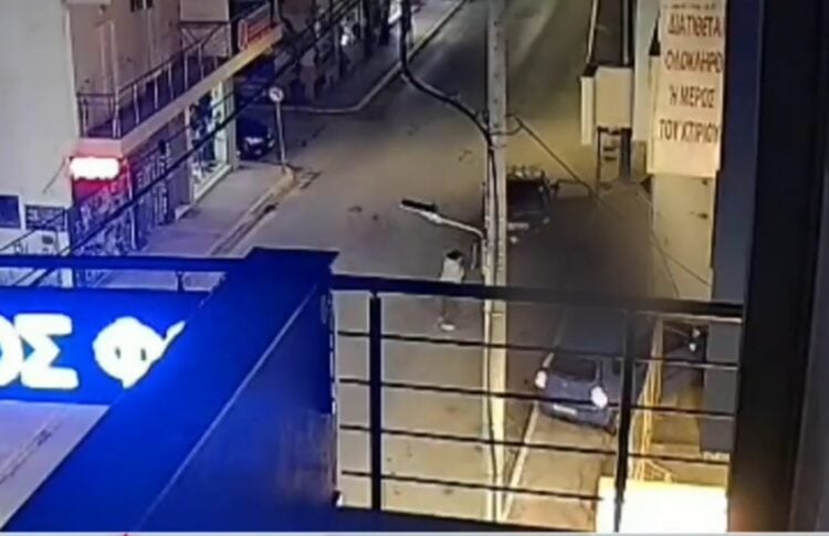 Δευτερόλεπτα μετά τη σύγκρουση που προκάλεσε τον θάνατο του άτυχου 24χρονου (φωτ.: glomex)