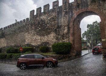 Καταιγίδα στη Θεσσαλονίκη (φωτ. αρχείου: EUROKINISSI/Ραφαήλ Γεωργιάδης)