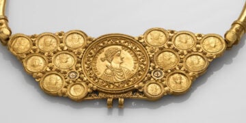 Λεπτομέρεια από την όψη του βυζαντινού κοσμήματος (πηγή: metmuseum.org)