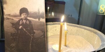 Ο Κόλιας - Νικόλας Ιωαννίδης πρωταγωνιστής της ιστορίας της «Καρφίτσας από την Αργυρούπολη» (εικ.: Αλεξία Ιωαννίδου)