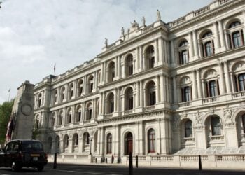 Εξωτερική άποψη του Φόρεϊν Όφις στη Βρετανία (πηγή: nationalarchives.gov.uk/doc/open-government-licence/version/2/)