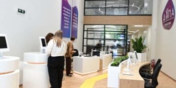 Γραφείο Ειδικών Κοινωνικών Ομάδων της Δημόσιας Υπηρεσίας Απασχόλησης στην Αθήνα (φωτ.: EUROKINISSI/Τατιάνα Μπόλαρη)