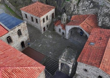 Η Μονή Θεοσκεπάστου βρίσκεται στην Τραπεζούντα, στις δυτικές πλαγιές του Μιθρίου όρους (φωτ.: Anadolu)
