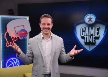 Ο ηθοποιός Δημήτρης Μακαλιάς (φωτ.: opap.gr)