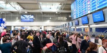 Εκατοντάδες επιβάτες ταλαιπωρήθηκαν εξαιτίας του μπλακάουτ στο αεροδρόμιο «Ελ. Βενιζέλος»(φωτ.: EUROKINISSI/Τατιάνα Μπόλαρη)