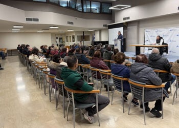Στιγμιότυπο από την εκδήλωση στο Πνευματικό Κέντρο, Παρασκευή 9 Ιανουαρίου 2026 (πηγή: thriassio.gr)