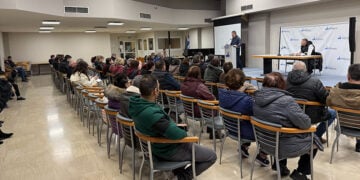 Στιγμιότυπο από την εκδήλωση στο Πνευματικό Κέντρο, Παρασκευή 9 Ιανουαρίου 2026 (πηγή: thriassio.gr)