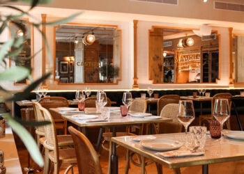 Η σάλα στο εστιατόριο Fanático στη Μαδρίτη (φωτ.: GLH Singular)