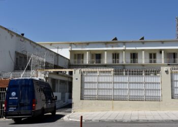 Η είσοδος των φυλακών Κορυδαλλού (φωτ. αρχείου: EUROKINISSI/Τατιάνα Μπόλαρη)