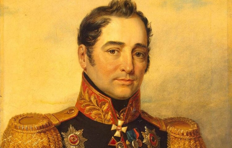 Το πορτρέτο του στρατηγού Γεωργίου Βλαστού φιλοτέχνησε ο Άγγλος Τζορτζ Ντόου, ο οποίος ήταν γνωστός για τη σειρά 329 πορτρέτων Ρώσων στρατηγών της εποχής των Ναπολεόντειων πολέμων. Λάδι σε καμβά. Ο πίνακας φυλάσσεται στη Στρατιωτική Πινακοθήκη του Χειμερινού Ανακτόρου στην Αγία Πετρούπολη (πηγή: Wikipedia)