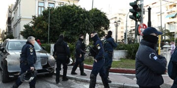 Από παλαιότερη σχετική κινητοποίηση της ΕΛΑΣ (φωτ.: EUROKINISSI / Τατιάνα Μπόλαρη)