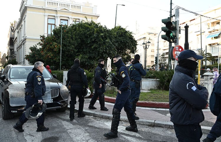 Από παλαιότερη σχετική κινητοποίηση της ΕΛΑΣ (φωτ.: EUROKINISSI / Τατιάνα Μπόλαρη)