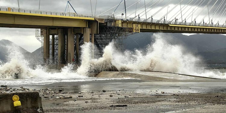 Κακοκαιρία στο Ρίο, 10 Ιανουαρίου 2026 (φωτ.:  apohxos.gr / EUROKINISSI)