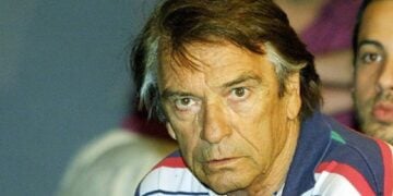 Ο Νίκος Κούρκουλος τον Μάιο του 2003, στον φυσικό του χώρο, το θέατρο (φωτ.: Τατιάνα Μπόλαρη/Eurokinissi)