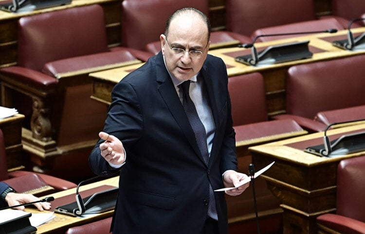 Ο Μακάριος Λαζαρίδης στην Ολομέλεια της Βουλής, Τετάρτη 28 Ιανουαρίου 2026 (φωτ.: EUROKINISSI / Μιχάλης Καραγιάννης)
