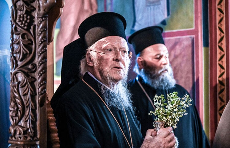 Ο Οικουμενικός Πατριάρχης Βαρθολομαίος στην Πρέβεζα. Σάββατο 29 Ιουνίου 2024 (φωτ.: EUROKINISSI / Γιώργος Ευσταθίου)
