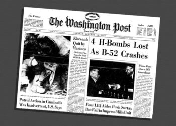 Πρωτοσέλιδο της εποχής