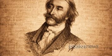 Ο Ιάκωβος Ρίζος-Νερουλός (εικ.: Γεωργία Βορύλλα)