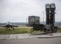 Σύστημα αντιαεροπορικής άμυνας Patriot του ΝΑΤΟ σε αεροπορική βάση στη Σλοβακία (φωτ. αρχείου: EPA/Martin Divisek)