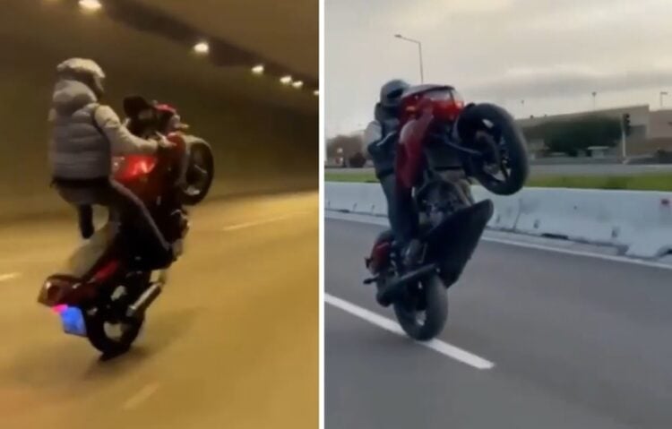 Χαρακτηριστικά στιγμιότυπα από βίντεο με σούζες που είχαν ανεβάσει οι συλληφθέντες στα μέσα κοινωνικής δικτύωσης (φωτ.: glomex)