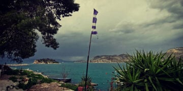 Συννεφιά στην περιοχή του Ναυπλίου, Πέμπτη 29 Ιανουαρίου 2026 (φωτ.: ΑΠΕ-ΜΠΕ / Ευάγγελος Μπουγιώτης)