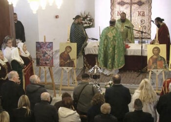 Θεία Λειτουργία για τα Θεοφάνια με το Ιουλιανό Ημερολόγιο στην Τρίγλια της Βιθυνίας (πηγή: Glomex)