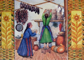 Πεθερά και νύφε στο κελάρι, διά χειρός Χρήστου Δημάρχου