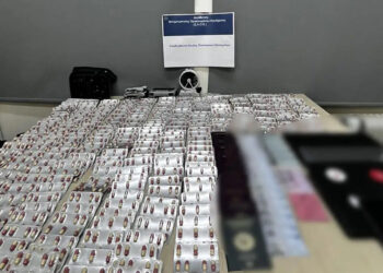 Μέρος των κατασχεθέντων (πηγή: astynomia.gr)