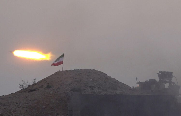 Άσκηση με πραγματικούς πυραύλους στον Περσικό, από τους Φρουρούς της Επανάστασης. Δευτέρα 16 Φεβρουαρίου 2026 (φωτ.: Sepahnews)