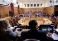 Συζήτηση και έγκριση του πορίσματος στην Εξεταστική Επιτροπή της Βουλής, «Για τη διερεύνηση όλων των ζητημάτων που έχουν ανακύψει σχετικά με τη λειτουργία του Οργανισμού Πληρωμών και Ελέγχου Κοινοτικών Ενισχύσεων Προσανατολισμού και Εγγυήσεων (Ο.Π.Ε.Κ.Ε.Π.Ε), με γνώμονα την ανάδειξη τυχόν ευθυνών και την αποκατάσταση της αξιοπιστίας του συστήματος πληρωμής των αγροτικών ενισχύσεων, ώστε να αποτελεί έναν αξιόπιστο, αποτελεσματικό και δίκαιο μηχανισμό για όλους τους παράγωγους της χώρας» (φωτ.: Γιάννης Παναγόπουλος/ EUROKINISSI)